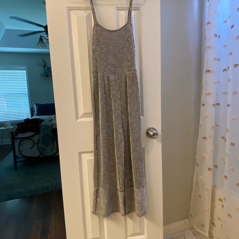 Stripped romper.
